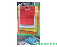 Natural Fabric shopping bags on sale at pokhara