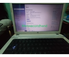 HP laptop i5 8gb ram 256gb SSD