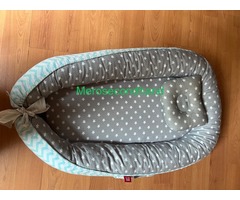 New born baby nest reversible portable sleeping bed