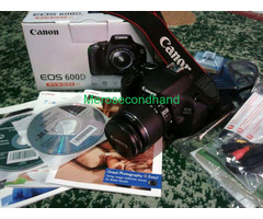 Secondhand canon 600d dslr camera on sale at kathmandu