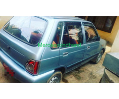 Used - secondhand maruti car on sale at kathmandu