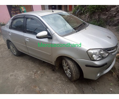 Full option secondhand toyota etios car on sale at kathmandu